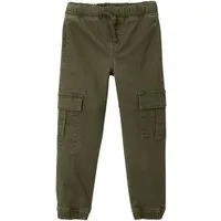 vertbaudet Stoffhose Jungen Cargohose mit Dehnbund Bundweite verstellbar