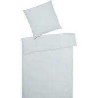 Elegante Bettwäsche Breezee, Halbleinen, 2 teilig, angenehmes Hautgefühl