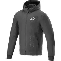 Alpinestars Motorradjacke Alpinestars Radium Tech Hoodie schwarz / weiss motorradjacke herren
