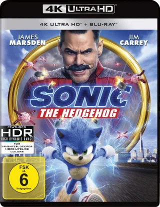 Sonic the Hedgehog (4K Ultra-HD) (+ BR) [Blu-ray]