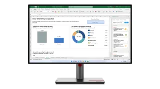 Lenovo ThinkVision P27h-30 Monitor 68,6 cm (27") WQHD | 63a1gat1eu | IPS - 4ms