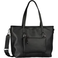 TOM TAILOR Shopper Jamila (Set, 2-tlg., Praktische 2-in-1-Funktion: Abnehmbare Vortasche als Umhängetasche), ein Platzwunder mit 2-in1-Funktion aus fein genarbtem Lederimtiat
