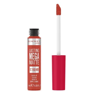Lasting Mega Matte Flüssige Lippenfarbe Nr. 920 – Scharlachrote Flammen 7,4 ml