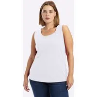 Sheego Shirttop Doppelpack Tops Ärmellos (2-tlg)