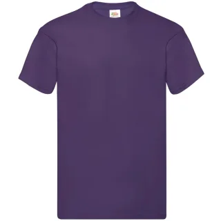 Fruit Of The Loom Herren Original T-Shirt mit kurzen Ärmeln