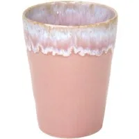 Costa Nova Becher Lungo Latte Grespresso, Rosa, 38 cl, 1-tlg., Keramik, Ø ca. 9,2 cm, Höhe ca. 11,5 cm, Füllmenge 38 cl