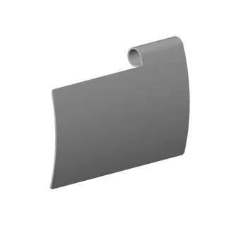 Dornbracht Abdeckung für Papierrollenhalter Ersatzteile 081102514 120 x 77 x 18 mm Weiß matt 081102514-10
