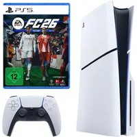 Playstation PlayStation 5 Slim Konsole + FC 26 Disk Bundle PS5 mit Laufwerk