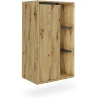 Vicco Midischrank Viola, Artisan/Grau, 50 x 86 cm mit offenen Regalen (1-St)
