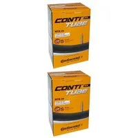 CONTINENTAL Fahrradschlauch Continental 2x MTB Schlauch 28/29 Zoll, passend für Reifenbreite 47-62