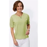 Witt Strickpullover Pullover Kurzarm Bouclé