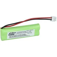 vhbw Akku passend für Swissvoice DP500, DP550 BT, DP500 Eco Plus Festnetz & Akku Akku NiMH 500 mAh (2,4 V, 1 St), Leistungsfähiger Austausch-Akku für Telefon, Festnetz oder schnurloses