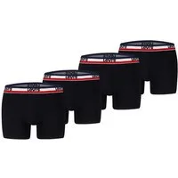 Levi's® Boxershorts LEVIS MEN REPEAT SPW LOGO BOXER BRIEF 4P (Spar-Pack, 4-St., 4er-Pack)