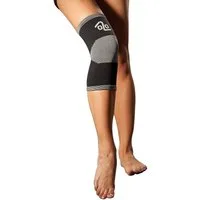 Lorey Medtec Kniebandage Kniestütze aus Viskose mit Anti-Rutsch-Noppen, Knieorthese, Unisex