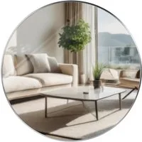 CLP Wandspiegel Elsie, Rund, Modern, 30 / 45 / 60 / 80 cm Metallrahmen