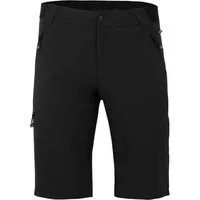 Bergson Outdoorhose ARRESÖ COMFORT Bermuda Herren Wandershorts, leicht, strapazierfähig, Normalgrößen, schwarz