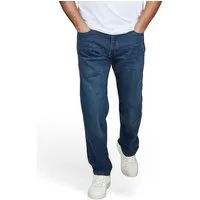 DENIMFY Straight-Jeans Herren Jeanshose DFAlvin Straight Fit Denim Hose mit Stretch