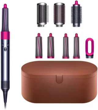 Dyson Airwrap Complete [inkl. 8 Aufsätze: 3x Bürstenaufsatz 4x Lockenstab 1x Trockenaufsatz + Aufbewahrungsbox] fuchsia/anthrazit