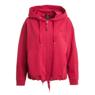 Parajumpers - Übergroßer Kapuzenpullover „may Cerise Red" Mit Reißverschluss