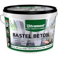 Ultrament Beton Ultrament Bastel Beton Gießmasse 3,5 kg, hellgrau