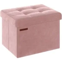 SONGMICS Sitzhocker sitzbank, Aufbewahrungsbox mit Deckel, bis 130/300 kg belastbar