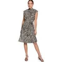 Zero Midikleid Damen mit Print. Material