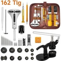 OSTWOLKE Reparatur-Set Uhrmacherwerkzeug 162-teilig Präzisionswerkzeuge für Uhrenreparaturen, 1-St.