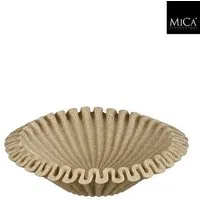 edelman Schale Mica, Schale Creme 22cm, Polystone, 1192075