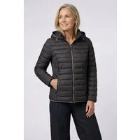 Barbara Lebek Steppjacke auch als Übergangsjacke für Damen mit Kapuze