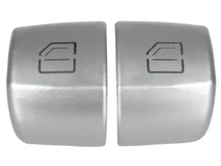 Fensterheber Schalter Gehäuse Taste Silber für Mercedes W205 S205 C-Klasse 13-