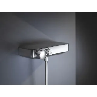 Grohe Grohtherm Brause-Thermostat 34719000 chrom, DN 15, Wandmontage