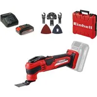Einhell Akku-Multifunktionswerkzeug VARRITO, 18 V, Power X-Change, Inkl. Akku, Zubehör und Aufbewahrungskoffer