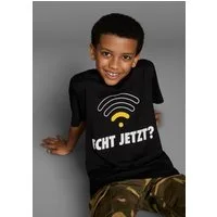 KIDSWORLD T-Shirt ECHT JETZT? Kurzarm, Basic-Passform, bedruckt, Rundhalsausschnitt