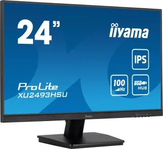 iiyama ProLite XU2493HSU-B7 Monitor 61cm (24") Full HD | xu2493hsu-b7 | IPS - 1ms