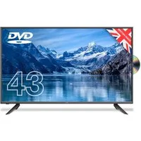 Cello C4320F LED-Fernseher (109 cm/43 Zoll, Full-HD, Integrierter DVD‑Player, Triple‑Tuner)