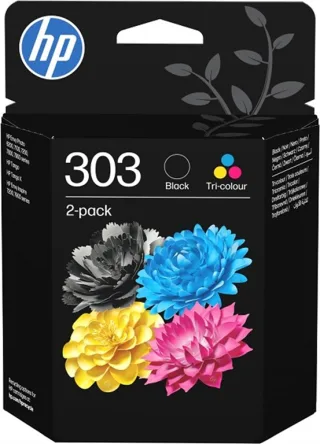 Canon 303 2-pack BK/Tri-color Or (Schwarz)