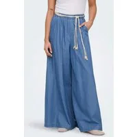 ONLY Weite Jeans ONLBea (1-tlg) Drapiert/gerafft