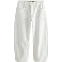 Next Weite Jeans Barrel-Jeans mit zwei Taschen (1-tlg)