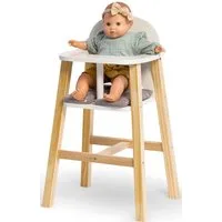 MUSTERKIND® Puppenhochstuhl Viola, natur/weiß