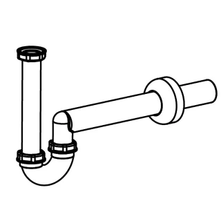 LAUFEN Siphon DN40, verchromt, 89394.8, 8939480000001 H8939480000001