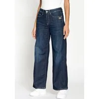 GANG Weite Jeans 94CARLOTTA weiter Fit im bodenlangen Palazzo-Style