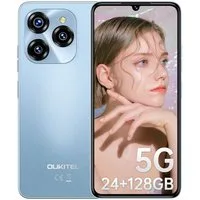 OUKITEL C50 24GB RAM + 128GB ROM/ TF 1TB 5G Smartphone (17,27 cm/6.8 Zoll, 128 GB Speicherplatz, 50 MP Kamera, 6.8" HD+ Display, 5150mAh, 5G-Dual-SIM, 50MP, GPS)