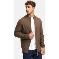 INDICODE Strickjacke Herren INMargous Cardigan Herrenstrickjacke Moderne Strickjacke mit Reißverschluss und Stehkragen