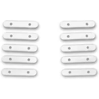 Deco-Raum Bleistäbchen Bleistreifen Lackiert Hochwertig, Vorhänge, (10-tlg), Beschwerung