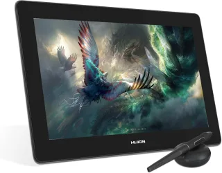 Huion Kamvas Pro 16 Plus (4K) [156" 5.080lpi USB-C mit DP] dark grey