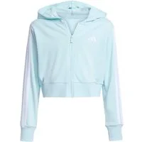 adidas Performance Hoodie JG 3S FT FZ CRO HALMIN/WHITE
