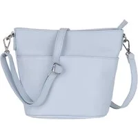 MIRROSI Umhängetasche Damen, Crossbody Bag, Echtleder Made in Italy (1 Tasche 2 Gurte oder Basic Version 1 Tasche 1 Gurt), 24x18x12cm (BXHXT)