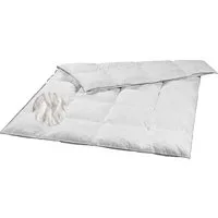 sleepling Daunenbettdecke als Kassettendecke, Füllung: 90% Daunen / 10% Federn, Bezug: 100% Baumwolle, ÖKO-TEX STANDARD 100, ganzjährige Winterbettdecke, reines Naturprodukt