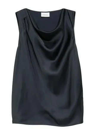comma - Bluse blau - Gr. - 36