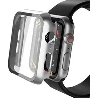 Baker Smartwatch-Hülle 2x Hülle für Apple Watch 1/2/3/4/5/6/7/8/9/SE/Ultra/Ultra2, (2 Pack) 38mm 40mm 41mm 42mm 44mm 45mm 49mm, i Watch Schutzhülle Case